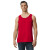 Custom Gildan Softstyle Tank Top - Red Front View 