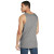 Custom Gildan Softstyle Tank Top - Sports Grey Back View 