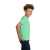 Custom Gildan Youth Ultra Cotton 100% US Cotton T-Shirt - Mint Green Side View  