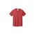 Custom Port & Company Youth Core Cotton Tee - Heather Red Front Side 