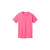 Custom Port & Company Youth Core Cotton Tee - Neon Pink Front Side 