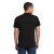 Custom Jerzees - Dri-Power 50/50 Cotton/Poly T-Shirt - Black Back View