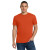 Custom Jerzees - Dri-Power 50/50 Cotton/Poly T-Shirt - Burnt Orange Front View