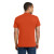 Custom Jerzees - Dri-Power 50/50 Cotton/Poly T-Shirt - Burnt Orange Back View