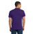 Custom Jerzees - Dri-Power 50/50 Cotton/Poly T-Shirt - Deep Purple Back View