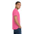 Custom Jerzees - Dri-Power 50/50 Cotton/Poly T-Shirt - Neon Pink Side View
