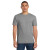 Custom Jerzees - Dri-Power 50/50 Cotton/Poly T-Shirt - Oxford Gray Front View