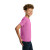 Custom Gildan - Youth Heavy Cotton 100% Cotton T-Shirt - Azalea Side view