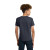 Custom Gildan - Youth Heavy Cotton 100% Cotton T-Shirt - Heather Navy Back View