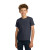 Custom Gildan - Youth Heavy Cotton 100% Cotton T-Shirt - Heather Navy Front View