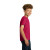 Custom Gildan - Youth Heavy Cotton 100% Cotton T-Shirt - Heather Red Side View