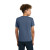 Custom Gildan - Youth Heavy Cotton 100% Cotton T-Shirt - Indigo Blue Back View