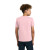 Custom Gildan - Youth Heavy Cotton 100% Cotton T-Shirt - Light Pink Back View