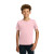 Custom Gildan - Youth Heavy Cotton 100% Cotton T-Shirt - Light Pink Front View