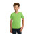 Custom Gildan - Youth Heavy Cotton 100% Cotton T-Shirt - Lime Green Front View