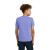 Custom Gildan - Youth Heavy Cotton 100% Cotton T-Shirt - Violet Back View