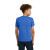 Custom Gildan - Youth Heavy Cotton 100% Cotton T-Shirt - Neon Blue Back View