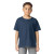 Custom Gildan - Youth Heavy Cotton 100% Cotton T-Shirt - Blue Dusk Front View