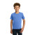 Custom Gildan - Youth Heavy Cotton 100% Cotton T-Shirt - Carolina Blue Front View