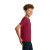 Custom Gildan - Youth Heavy Cotton 100% Cotton T-Shirt - Carolina Red Side View