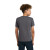 Custom Gildan - Youth Heavy Cotton 100% Cotton T-Shirt - Charcoal Back View