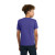 Custom Gildan - Youth Heavy Cotton 100% Cotton T-Shirt - Cobalt Blue Back View