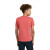 Custom Gildan - Youth Heavy Cotton 100% Cotton T-Shirt - Coral Silk Back View