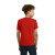 Custom Gildan - Youth Heavy Cotton 100% Cotton T-Shirt - Red Back View