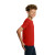 Custom Gildan - Youth Heavy Cotton 100% Cotton T-Shirt - Red Side View