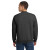 Custom Jerzees - NuBlend Crewneck Sweatshirt - Black heather Back View