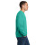 Custom Jerzees - NuBlend Crewneck Sweatshirt - Cool mint Side View