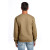 Custom Jerzees - NuBlend Crewneck Sweatshirt - Khaki Back View
