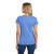 Custom Gildan Women's Heavy Cotton 100% Cotton T-Shirt - Carolina Blue Back View