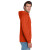 Custom Jerzees - NuBlend Pullover Hooded Sweatshirt - Burnt-Orange Side View 