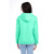 Custom Jerzees - NuBlend Pullover Hooded Sweatshirt - Cool mint Back View 