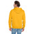 Custom Jerzees - NuBlend Pullover Hooded Sweatshirt - Gold Back View 