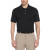 Custom PGA Tour Airflux Polo - Caviar Black Front View
