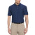 Custom PGA Tour Jaspe Airflux Polo - Peacoat Heather Front View