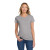 Custom Gildan Women's Heavy Cotton 100% Cotton T-Shirt - Sport Grey Front View