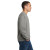 Custom Jerzees - NuBlend Crewneck Sweatshirt - Rock Side View