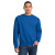 Custom Jerzees - NuBlend Crewneck Sweatshirt - Royal Front View