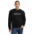 Custom Jerzees - NuBlend Crewneck Sweatshirt - Black Front View
