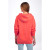 Custom Jerzees - NuBlend Pullover Hooded Sweatshirt -Sunset Coral Back View 