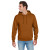 Custom Jerzees - NuBlend Pullover Hooded Sweatshirt -Texas orange Front View