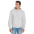 Custom Jerzees - NuBlend Pullover Hooded Sweatshirt - Ash Front View 