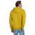 Custom Jerzees - NuBlend Pullover Hooded Sweatshirt - Mustard Heather Back View