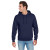 Custom Jerzees - NuBlend Pullover Hooded Sweatshirt - Navy Front View 