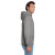 Custom Jerzees - NuBlend Pullover Hooded Sweatshirt - Oxford Side View 