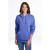 Custom Jerzees - NuBlend Pullover Hooded Sweatshirt - Periwinkle Blue Front View