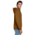 Custom Jerzees - NuBlend Pullover Hooded Sweatshirt - Golden Pecan Side View 
